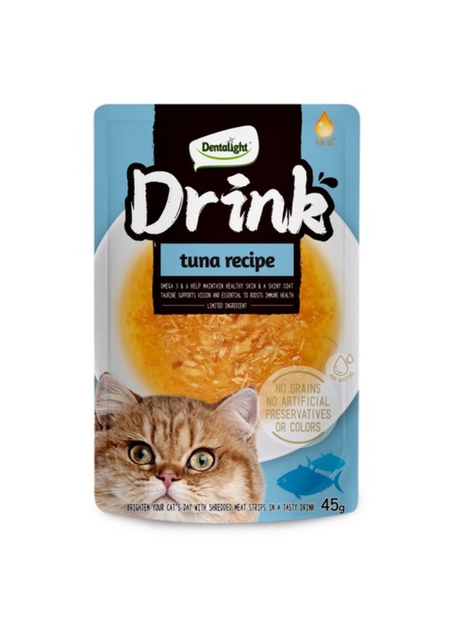 Dentalight 4pcs Dentalight Cat Drink-Tuna 45g - Image 1